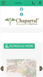 Mobile Screenshot of chaparralnatmed.com